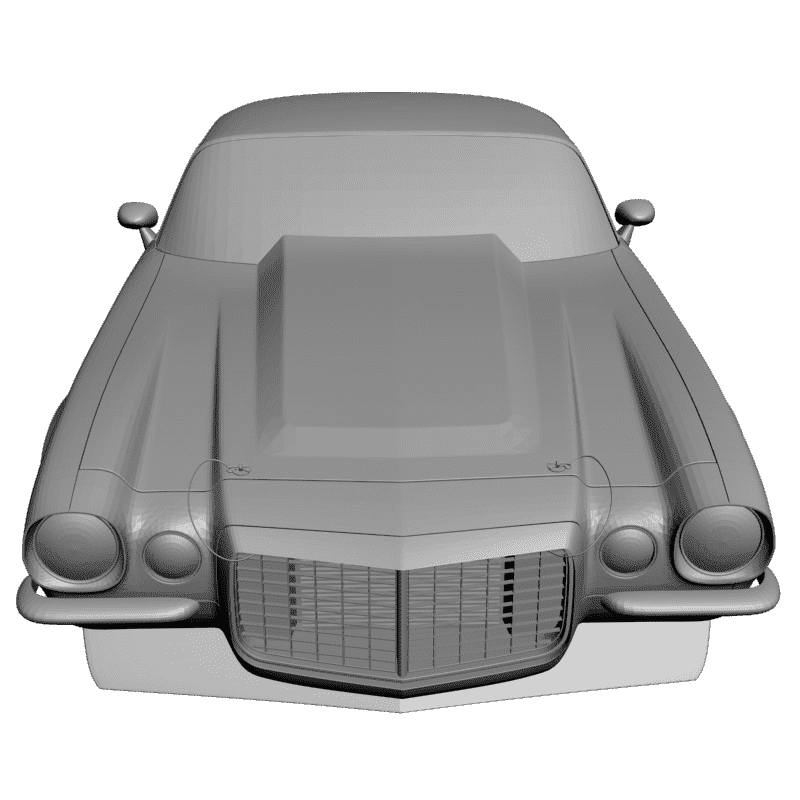картинка Chevrolet Camaro Pro Touring 1970 RT3-055 3D-STL.COM