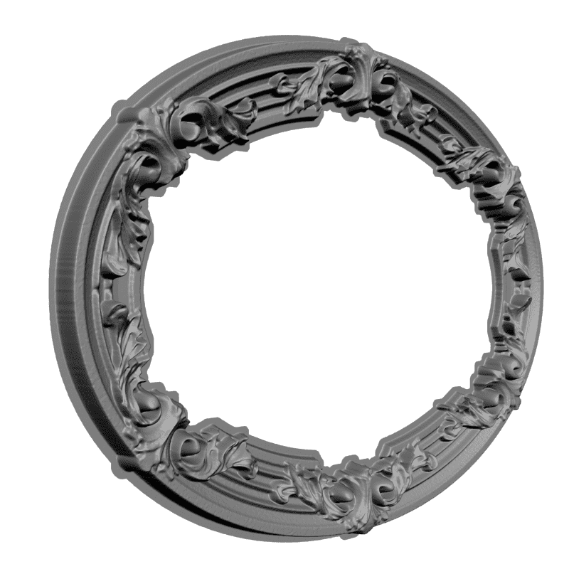 картинка Рама под зеркало или картину D14-319 3D-STL.COM