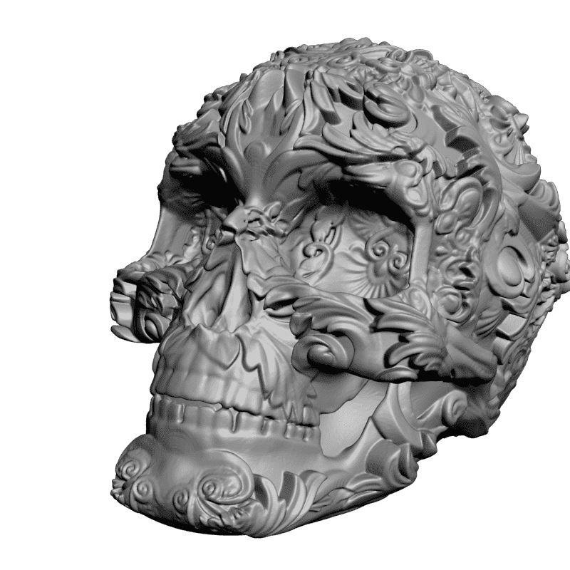картинка Череп L5-031 3D-STL.COM