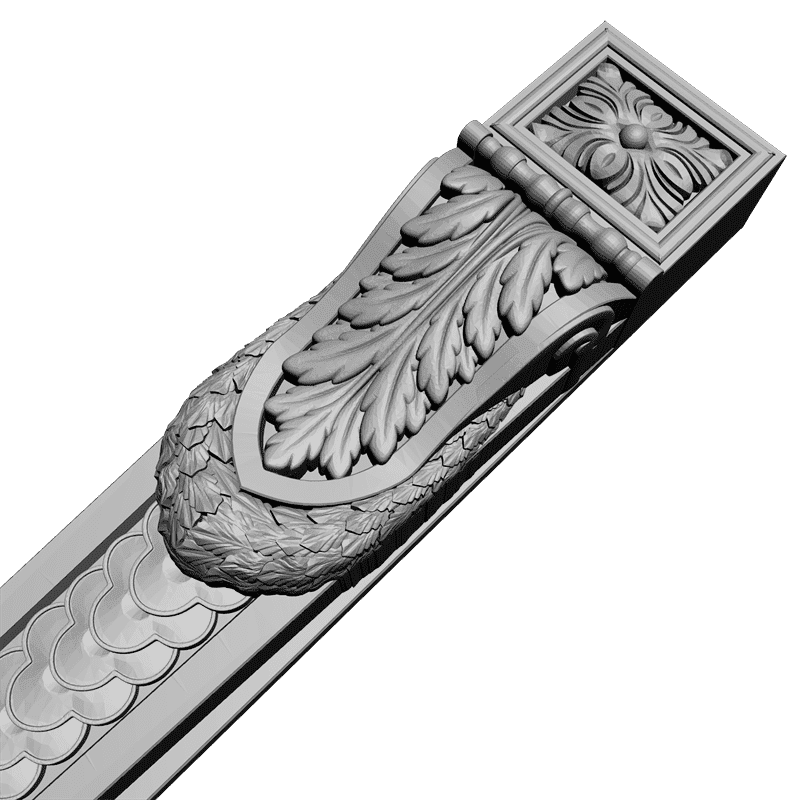 картинка Столб D17-018 3D-STL.COM