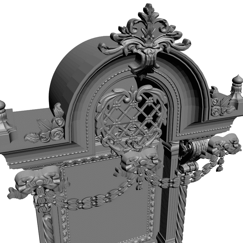 картинка Киот напольный V4-001 3D-STL.COM