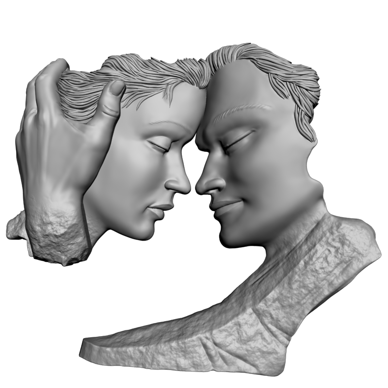 картинка Любовники L1-120 3D-STL.COM