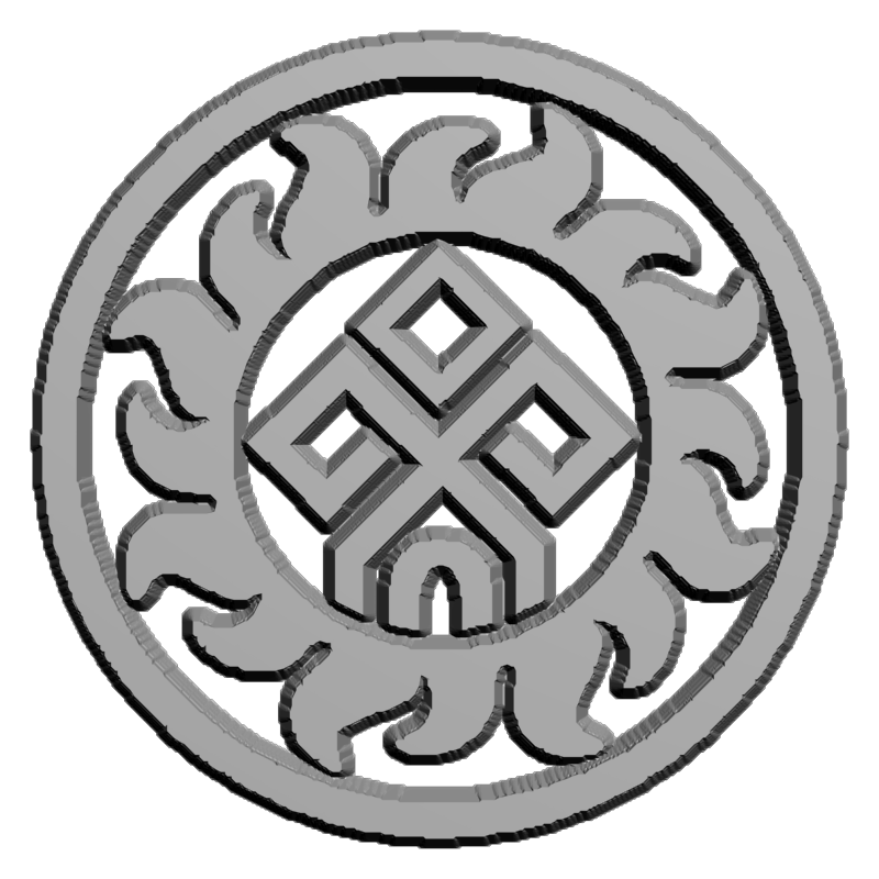 картинка Знак Чура RY6-045 3D-STL.COM