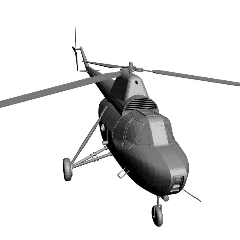 картинка Вертолёт RT2-003 3D-STL.COM