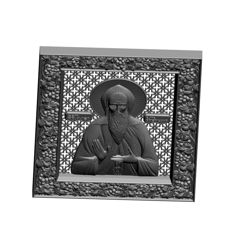 картинка Святой благоверный Князь Олег Брянский V3-414 3D-STL.COM