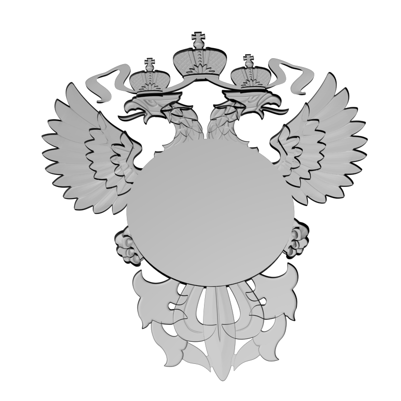 картинка Геральдические орлы RG1-116 3D-STL.COM