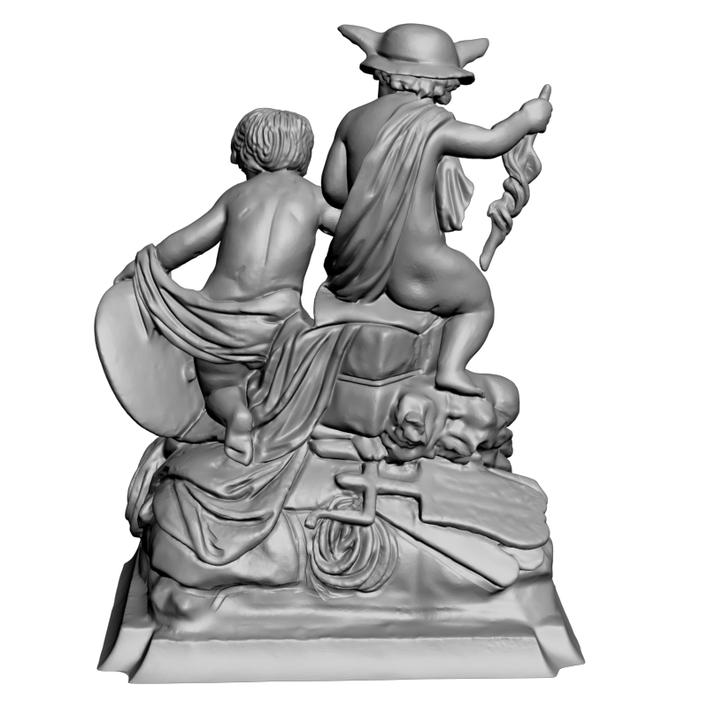 картинка Два ребенка L3-252 3D-STL.COM