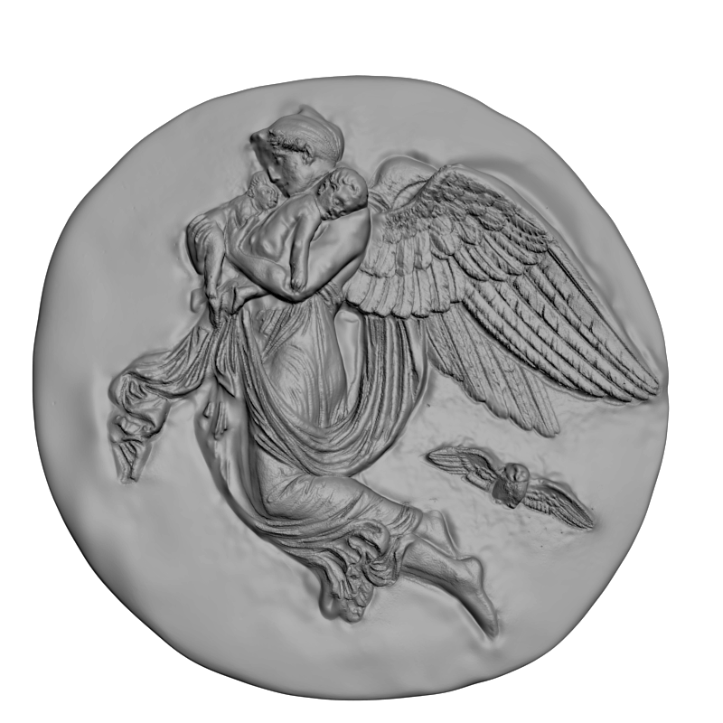 картинка Ангел защитник V1-067 3D-STL.COM