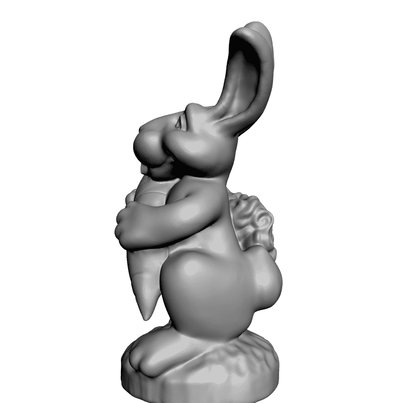 картинка Заяц PI1-028 3D-STL.COM