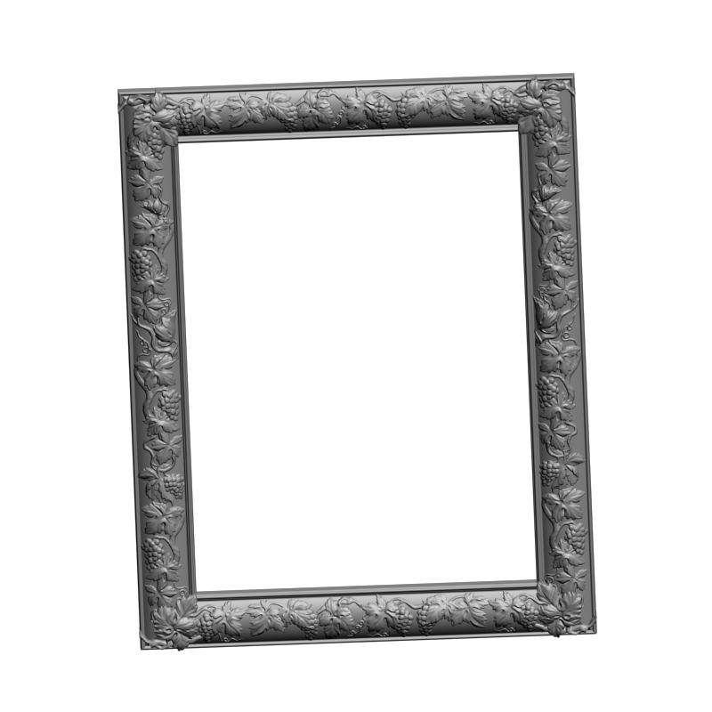 картинка Рама резная D14-469 3D-STL.COM