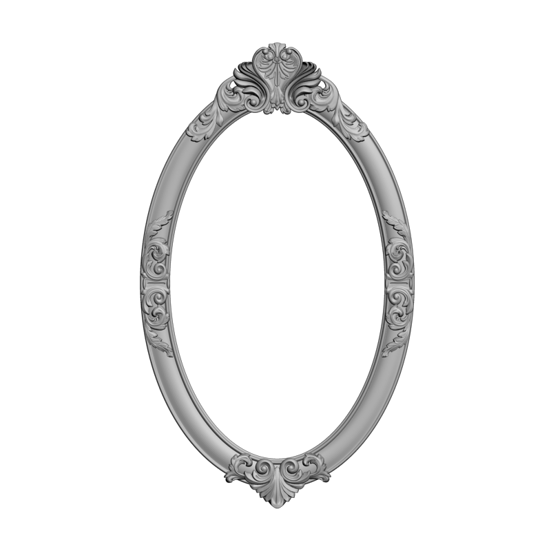 картинка Рамка резная D14-634 3D-STL.COM