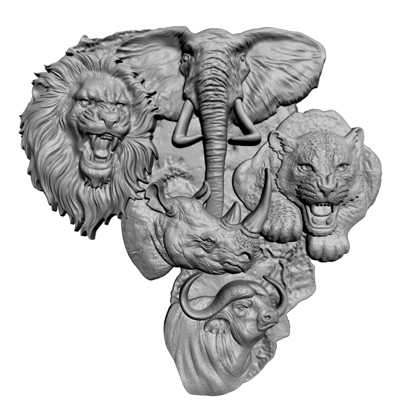 картинка Африка F1-278 3D-STL.COM