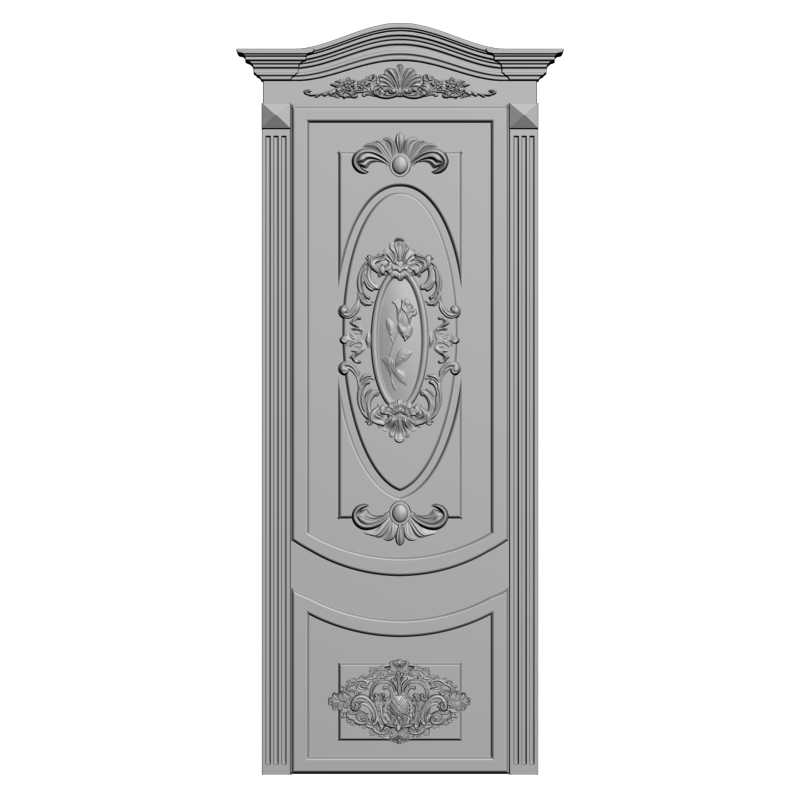 картинка Двери резные H3-066 3D-STL.COM