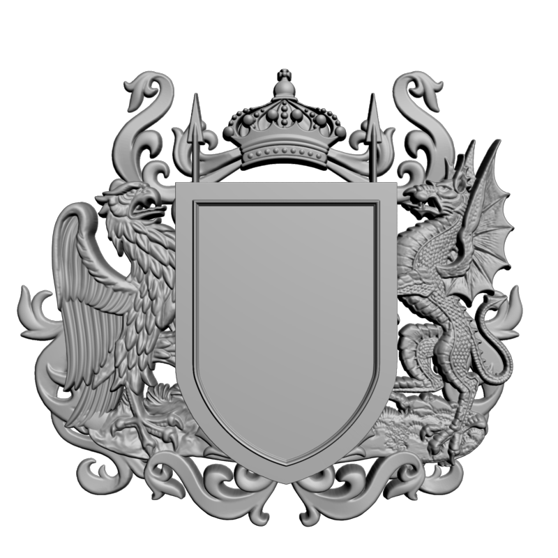картинка Герб RG1-083 3D-STL.COM