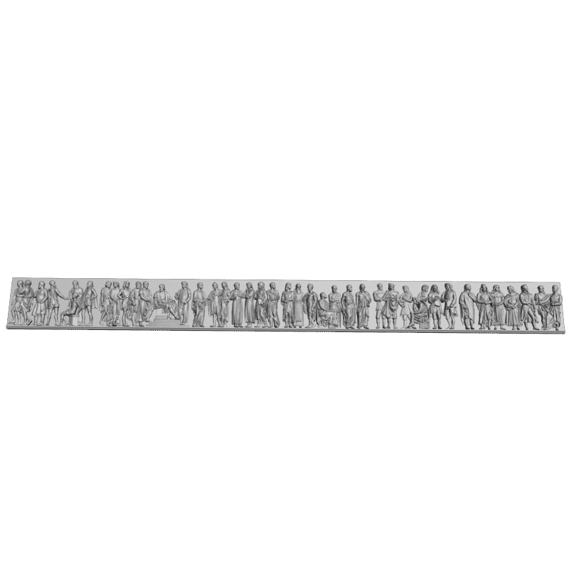 картинка Багет резной D1-180 3D-STL.COM