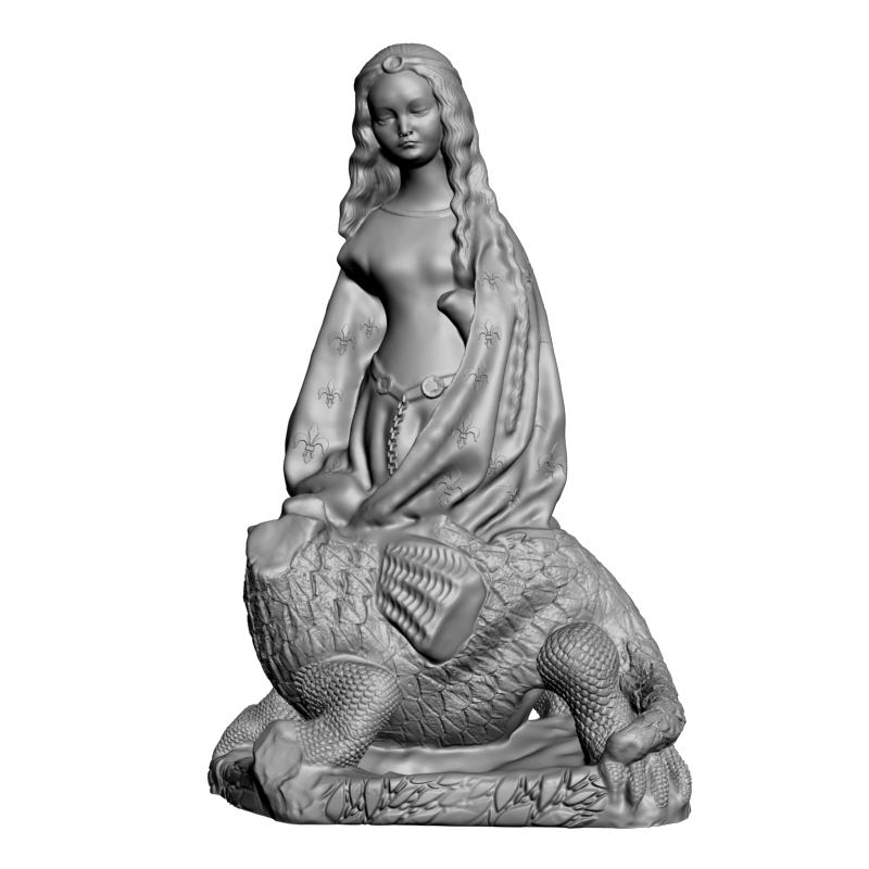 картинка Святая Маргарита V9-083 3D-STL.COM