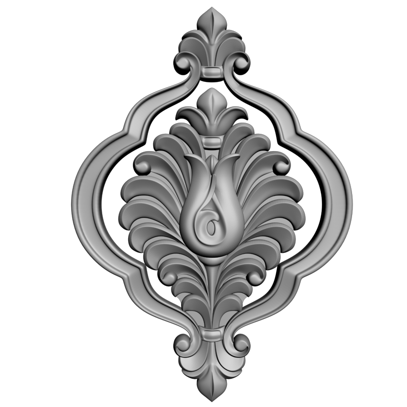 картинка Элемент декора D10-512 3D-STL.COM