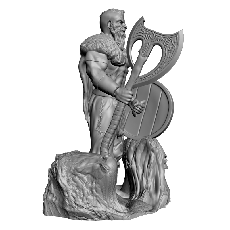 картинка Статуэтка викинга L3-159 3D-STL.COM