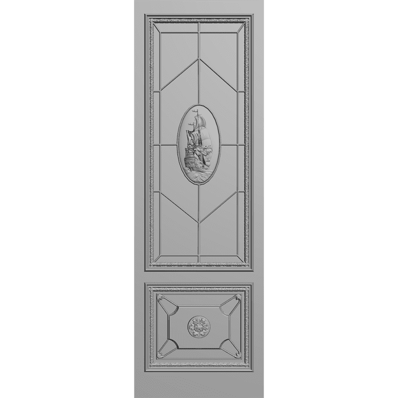 картинка Дверь резная H3-013 3D-STL.COM