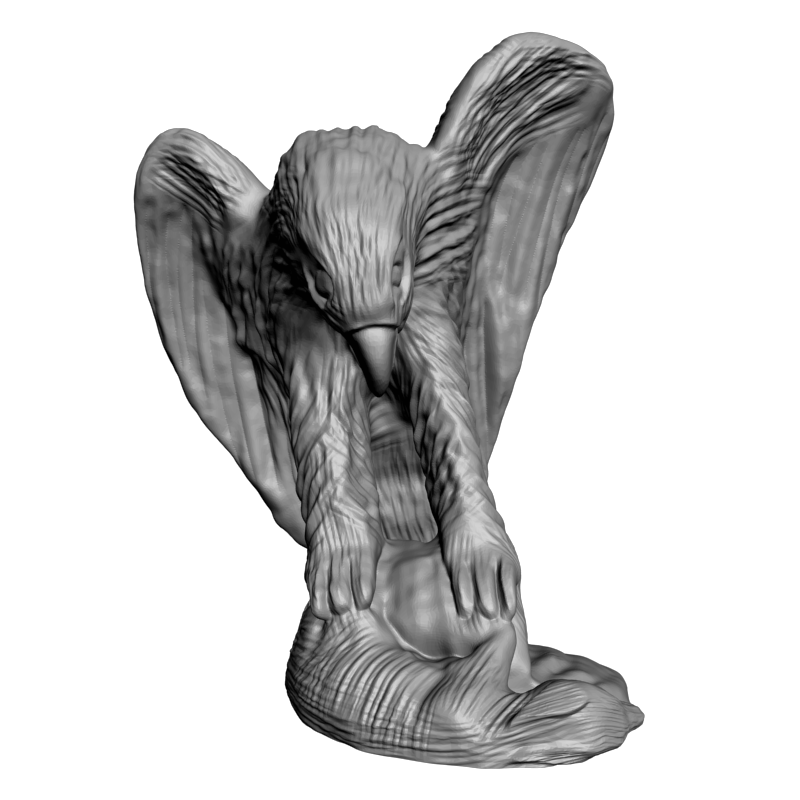 картинка Птица F3-091 3D-STL.COM