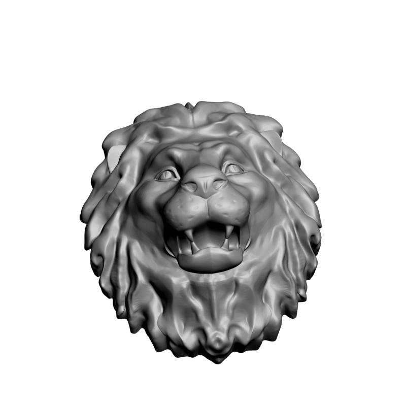 картинка Лев F1-306 3D-STL.COM