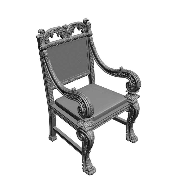 картинка Стул M9-001 3D-STL.COM