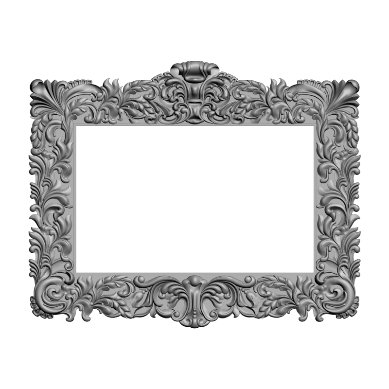 картинка Рама резная D14-493 3D-STL.COM