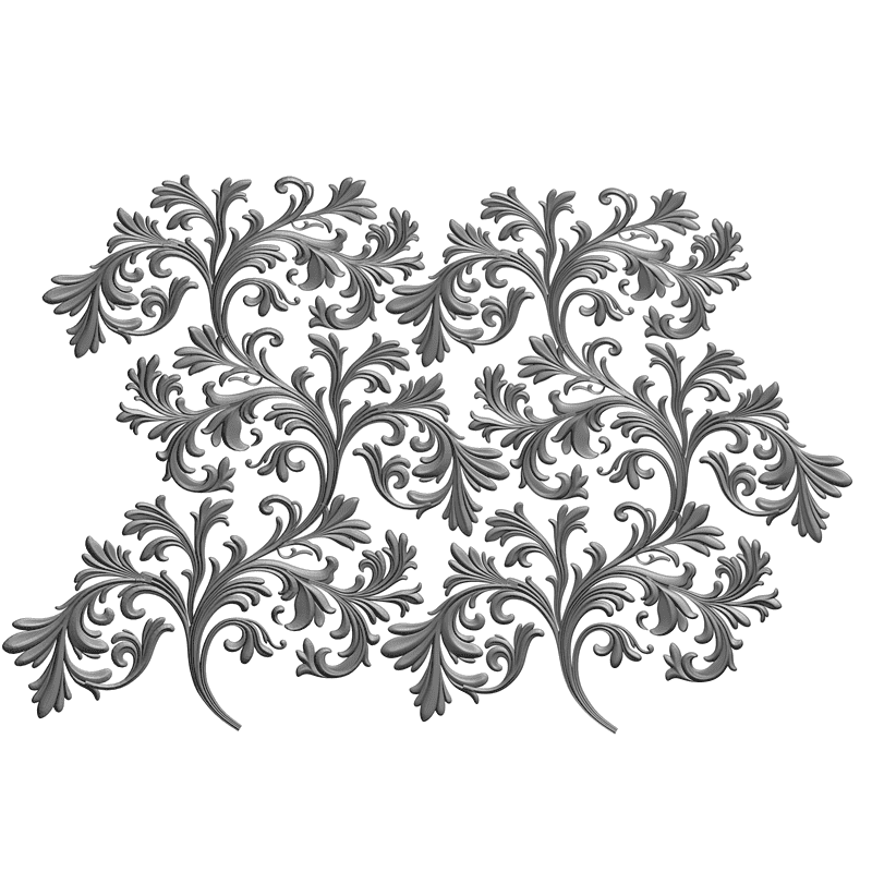 картинка Накладка резная D10-119 3D-STL.COM