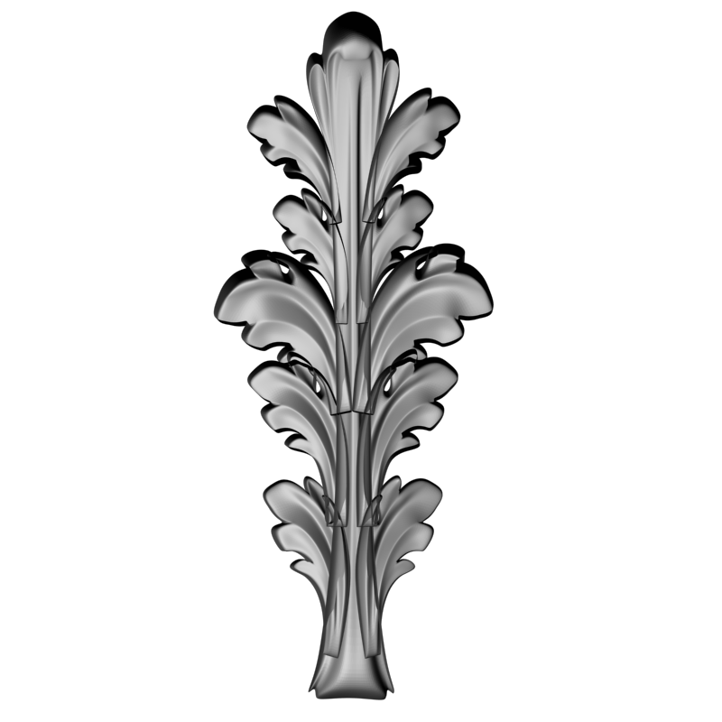 картинка Веточка F4-124 3D-STL.COM