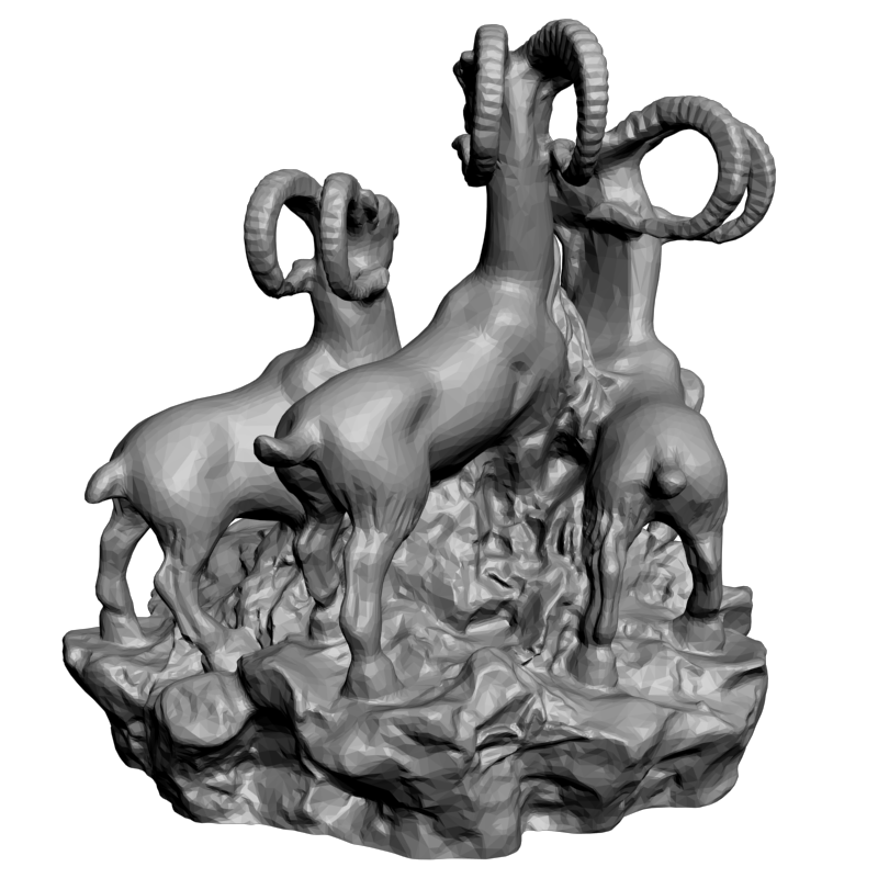 картинка Три козла F1-205 3D-STL.COM