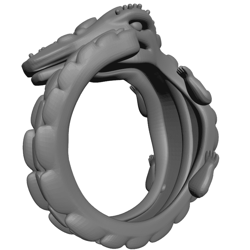 картинка Дракон RY2-089 3D-STL.COM