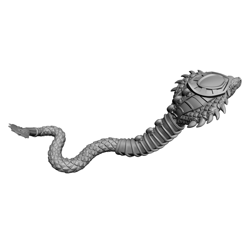 картинка Змея F2-031 3D-STL.COM