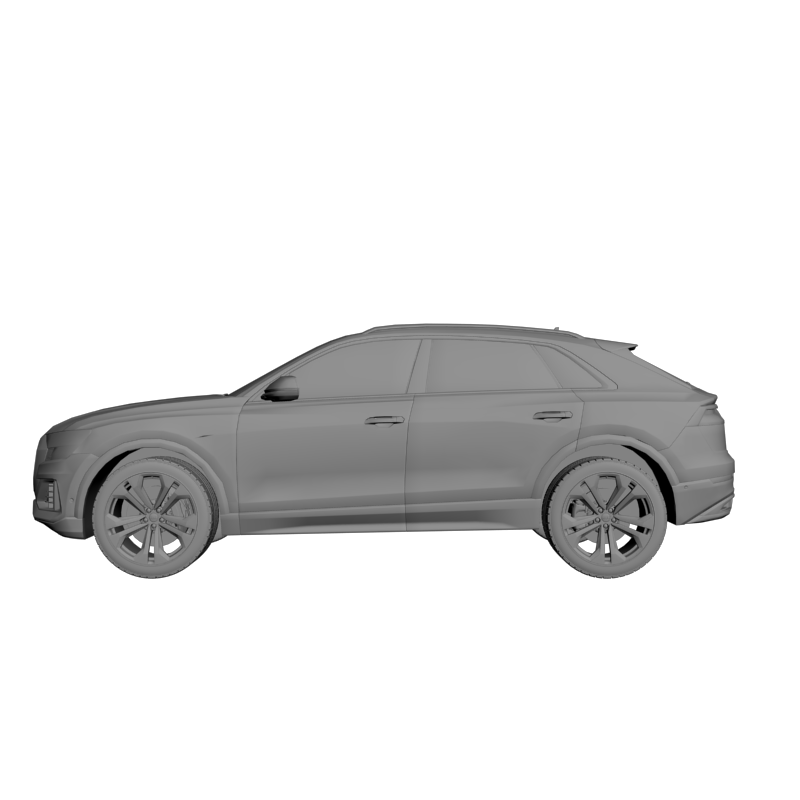 картинка Audi Q8 2019 low RT3-079 3D-STL.COM