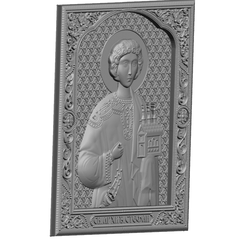 картинка Св. Архидиакон Стефан V3-341 3D-STL.COM