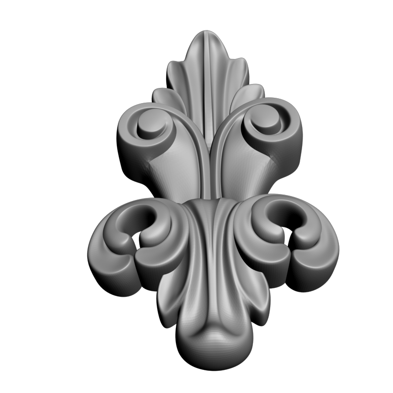 картинка Элемент декора D10-535 3D-STL.COM