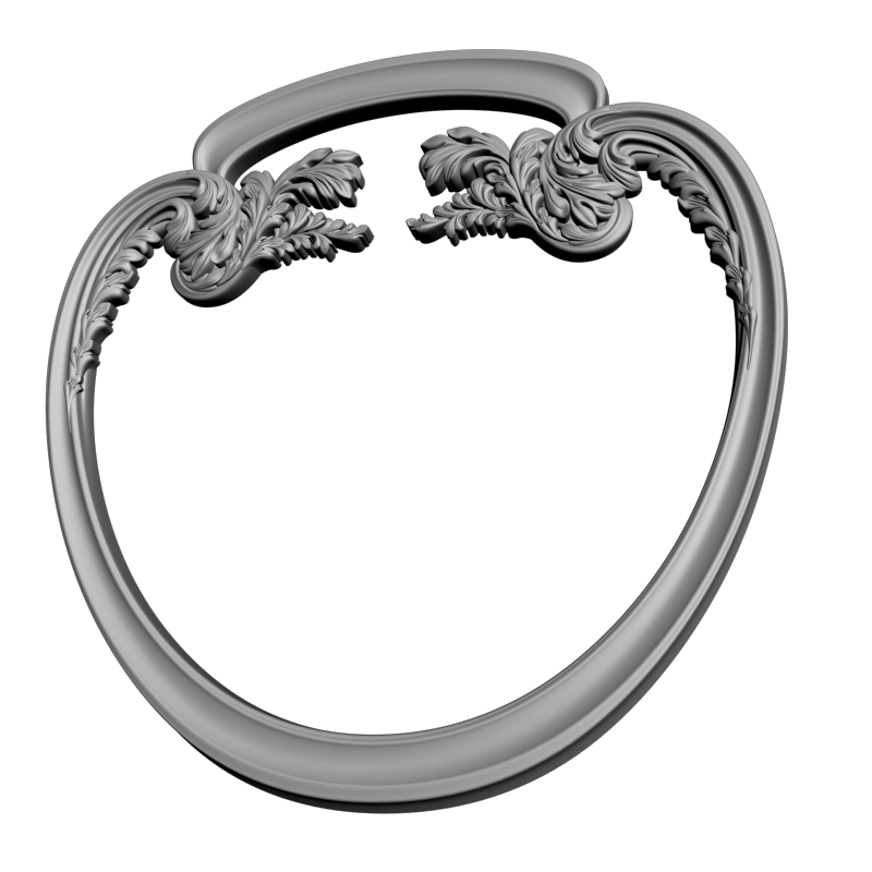 картинка Накладка декоративная D10-366 3D-STL.COM