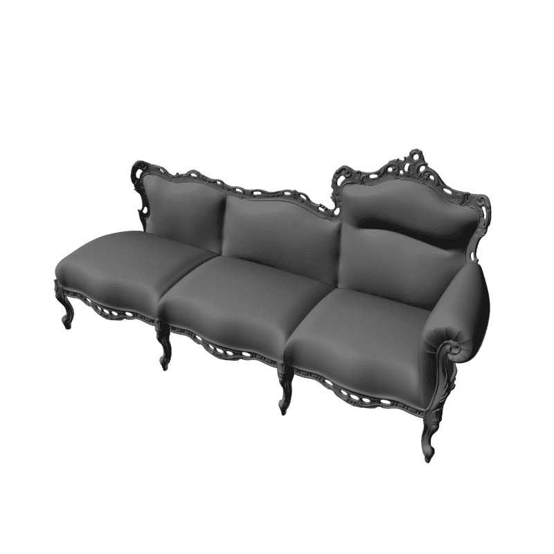картинка Диван, три секции M1-029 3D-STL.COM