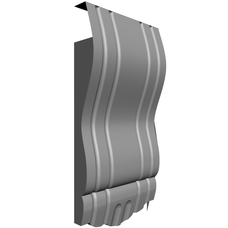 картинка Кронштейн резной D9-192 3D-STL.COM