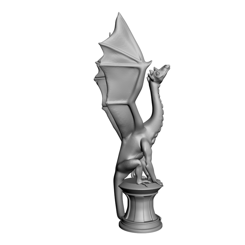 картинка Дракон PI1-407 3D-STL.COM