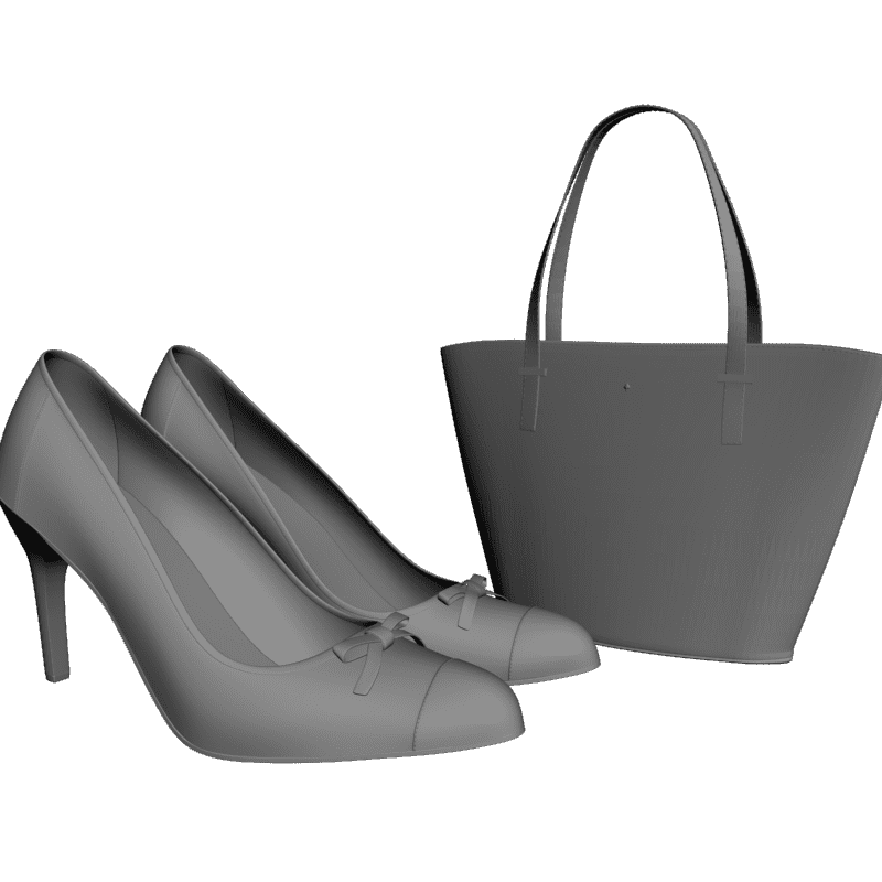 картинка Туфли и сумка от Kate Spade P4-261 3D-STL.COM