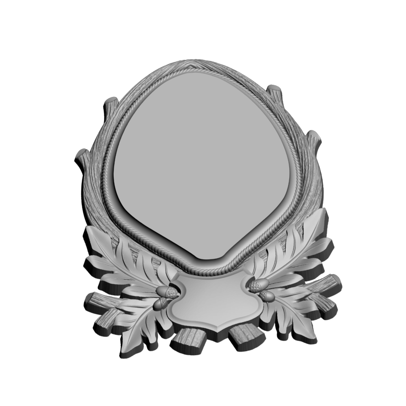 картинка Рамка резная D14-576 3D-STL.COM
