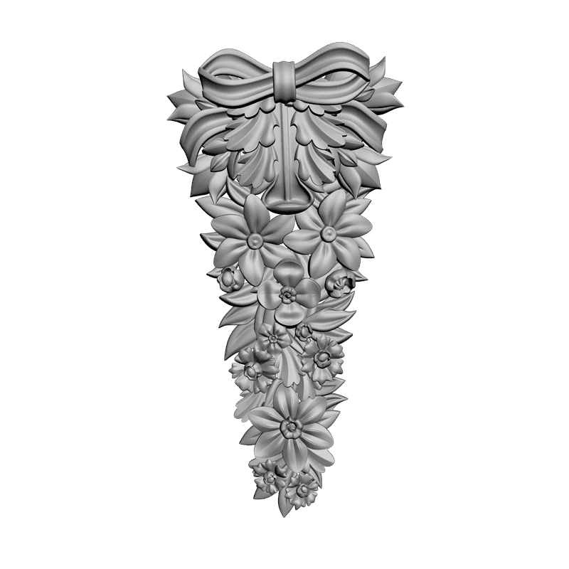 картинка Накладка резная D10-194 3D-STL.COM