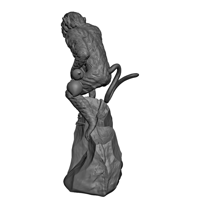 картинка Обезьяна F1-257 3D-STL.COM