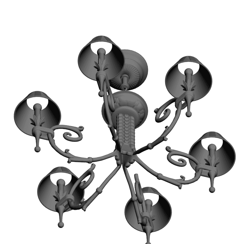 картинка Люстра H6-040 3D-STL.COM