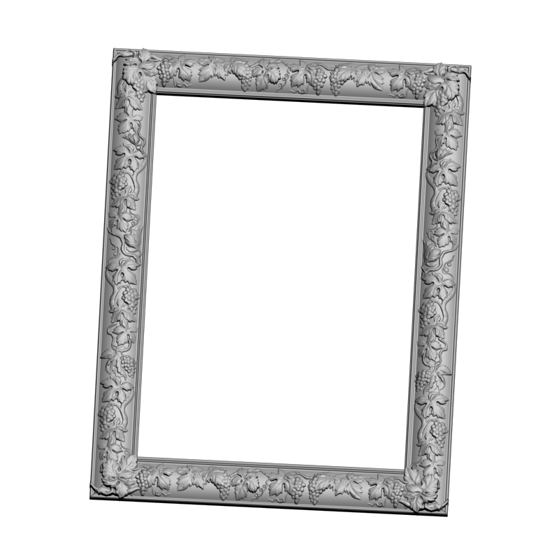 картинка Рама резная D14-469 3D-STL.COM