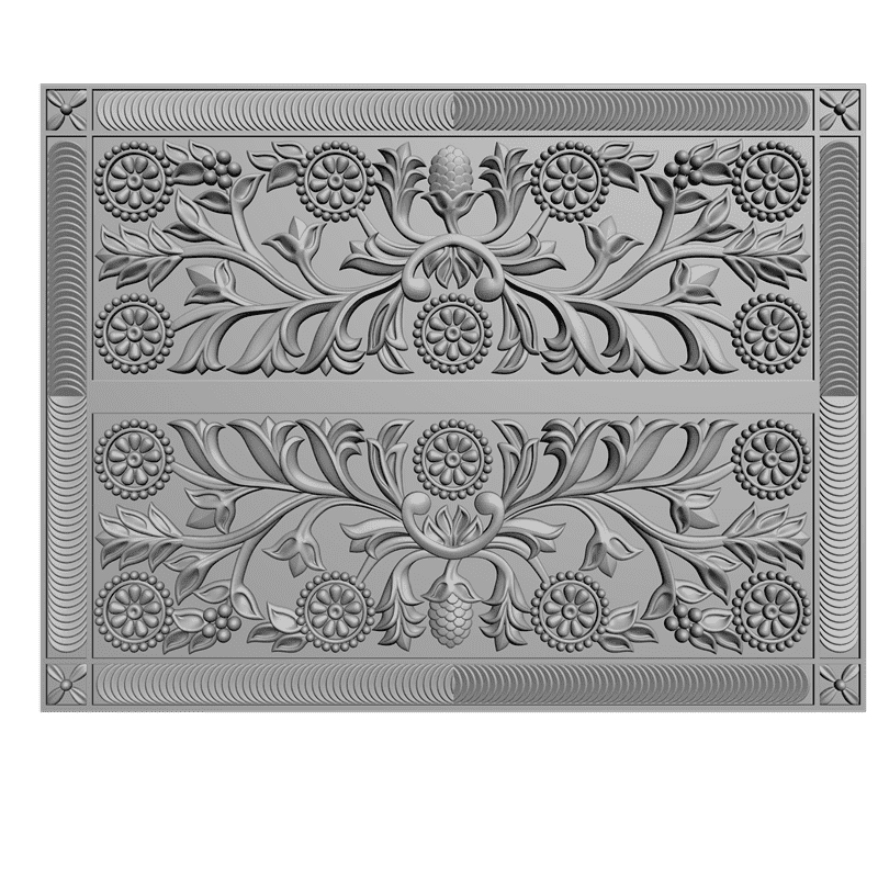 картинка Шкатулка 5 деталей P4-211 3D-STL.COM