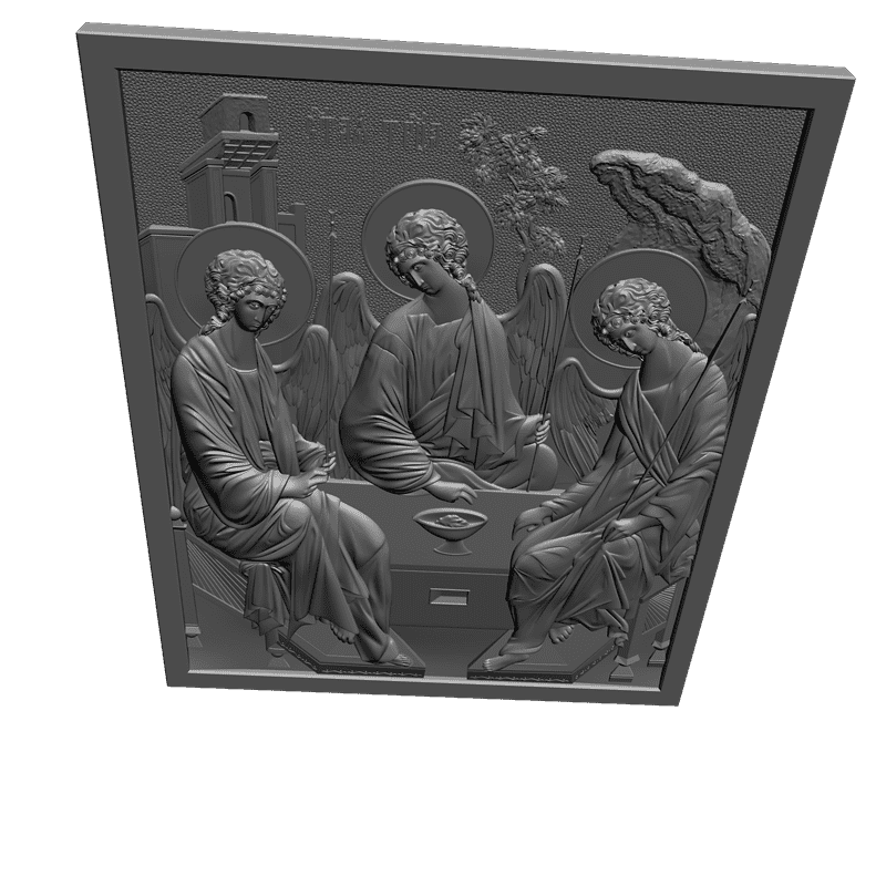 картинка Троица V3-077 3D-STL.COM