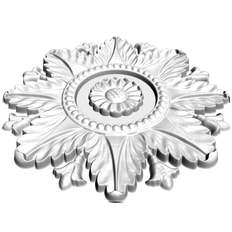 картинка Розетка резная D16-294 3D-STL.COM
