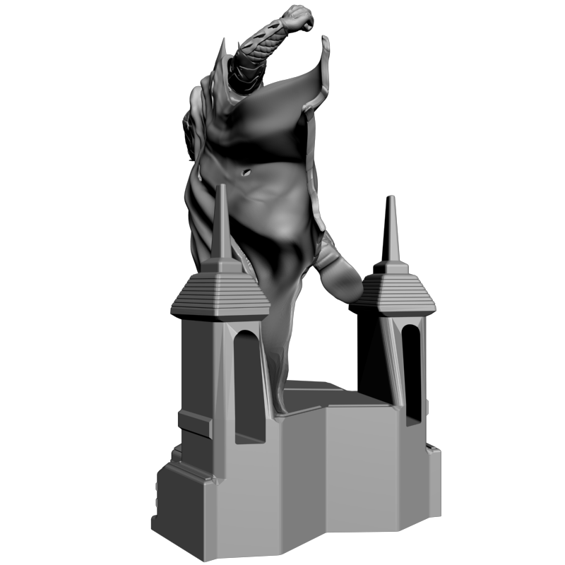 картинка Бэтмен Полный формат L3-310 3D-STL.COM