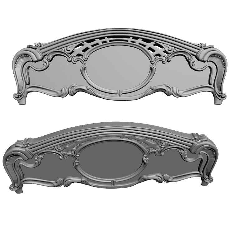 картинка Кровать M4-026 3D-STL.COM